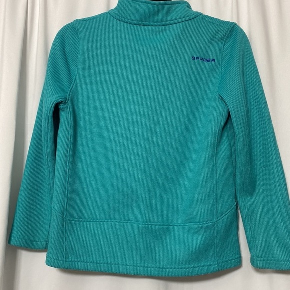 Girls Spyder zip up jacket size 14 - Picture 5 of 6